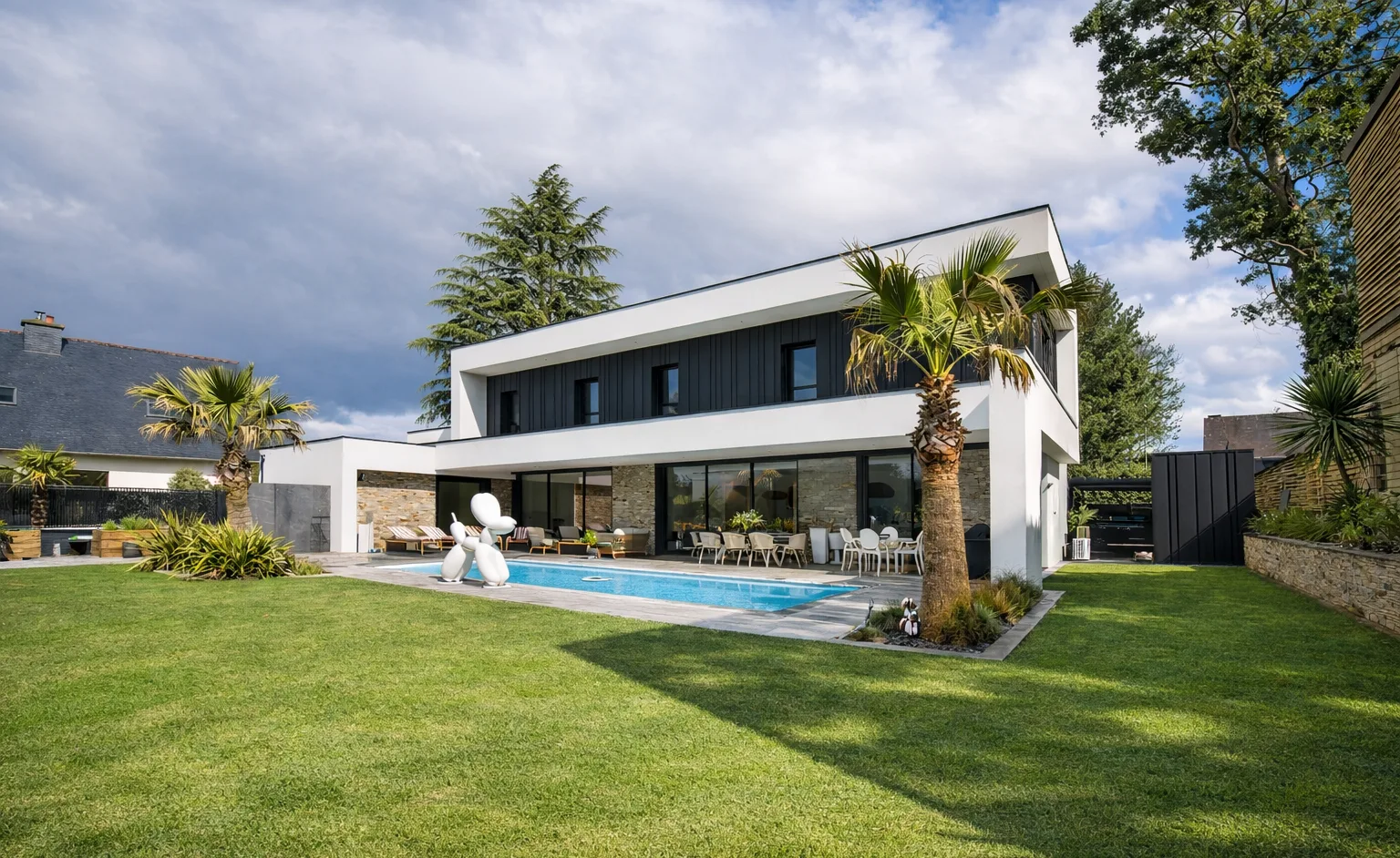 Maison D — Construction contemporaine à Bruz